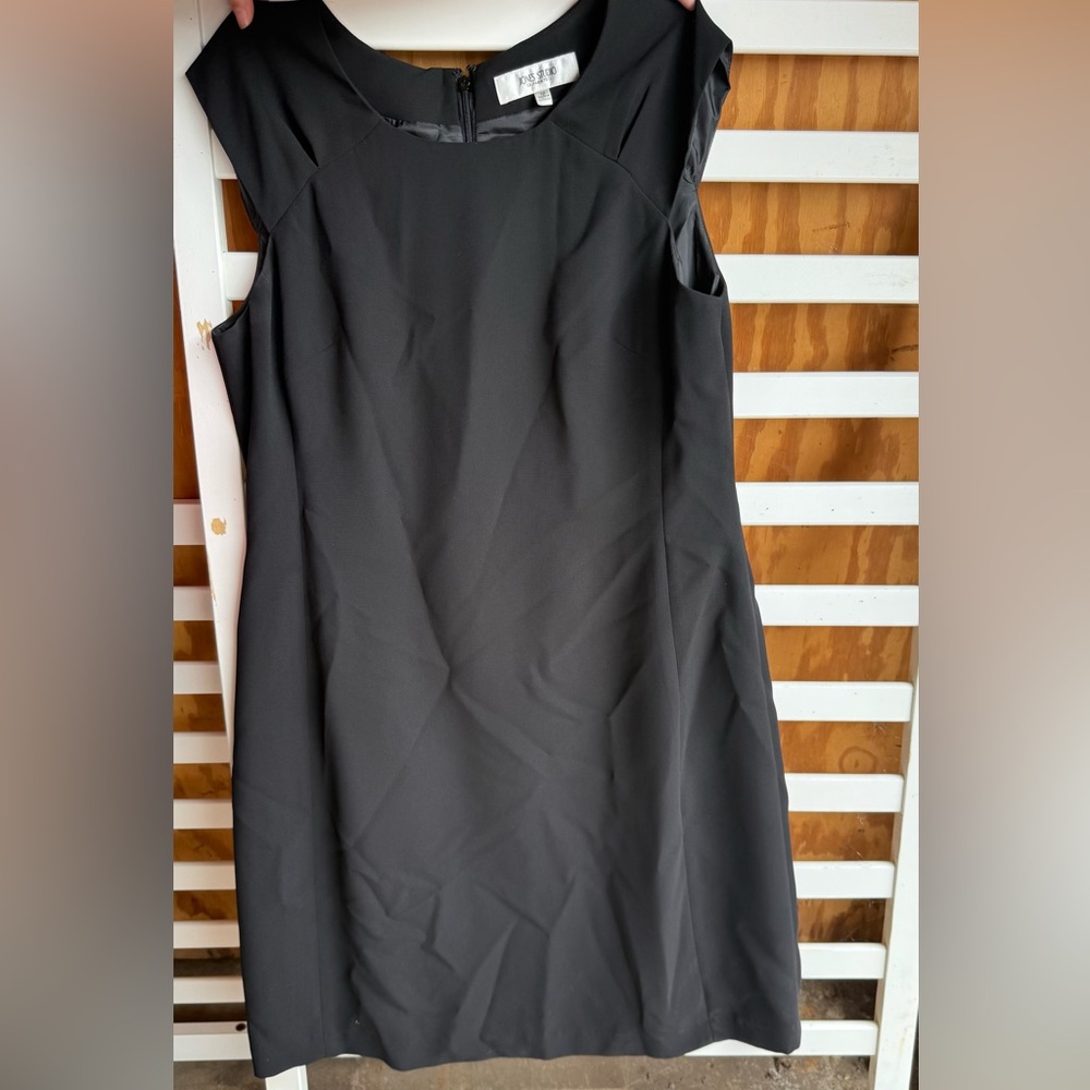 Jones Studio Classic Black Mini Dress